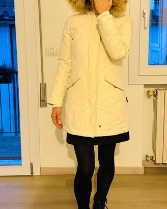 Woolrich Arctic Parka donna XS panna con pelliccia