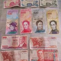 Lotto 11 banconote straniere