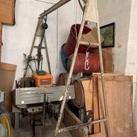 paranco con struttura mobile con ruote
