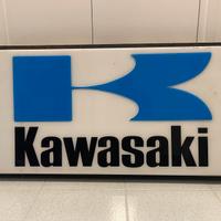 Insegna Luminosa Kawasaki vintage