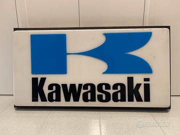 Insegna Luminosa Kawasaki vintage
