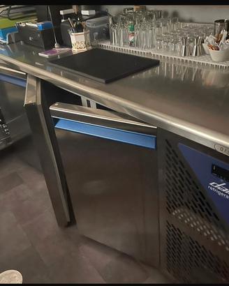 banco frigo inox bar