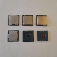 Otto CPU Processori INTEL usati (da testare)