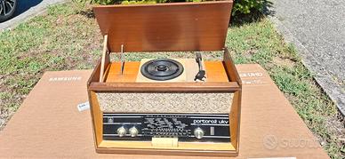 radio grammofono d'epoca 