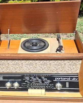 radio grammofono d'epoca 