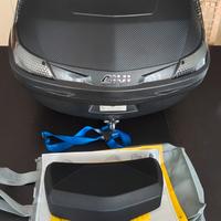 Bauletto GIVI B47 Blade + cuscinetto + portapacchi