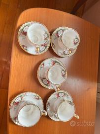 Set 6 tazzine Royal Albert