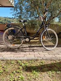 bicicletta donna da passeggio con cambio 