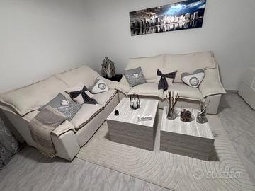 Divani  bianchi sfoderabili