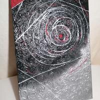 Quadro Astratto Materico  su Tela 60x40 cm 