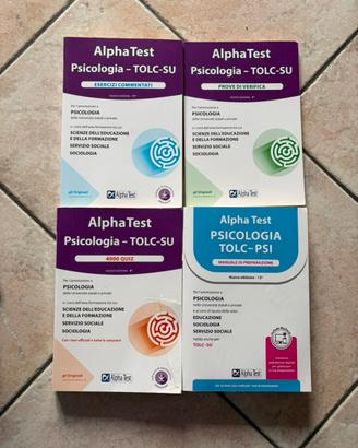 Alpha Test  TOLC-SU (+ manuale TOLC-PSI)