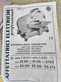 Affettatrice elettrica professionale