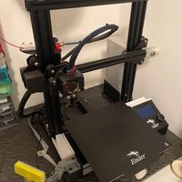 stampante 3D ender 3 con upgrade