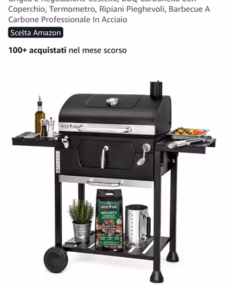 Barbecue a Carbonella MasterCook - NUOVO Mai Apert