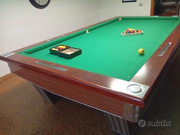 Biliardo professionale ARTUSI anno 1980 riscaldato
