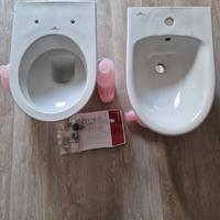Bidè  e wc marca Pozzi-Ginori 