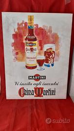 Quadro insegna pubblicitario Martini anni '60