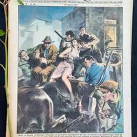 La Domenica del Corriere 20 agosto 1950 Garibaldi