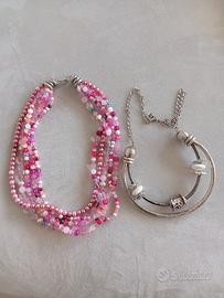 Set 2 Collane vintage bigiotteria