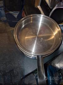 padella Bassa Acciaio Inox