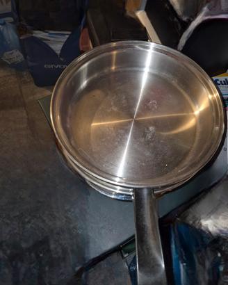padella Bassa Acciaio Inox
