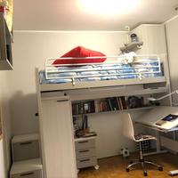 cameretta marca Doimo, con letto sopraelevato