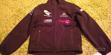 Softshell nero bambino