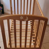 Lettino con sponda a scomparsa Foppapedretti 