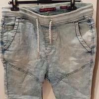 pantaloncino jeans uomo