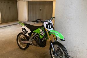 Kawasaki kx 250 restaurata (disponibile targata)