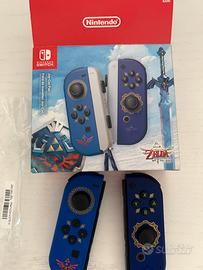Joycon Limited Edition Zelda Skyward Sword nuovi