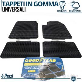 Set Tappetini Auto in GOMMA GOODYEAR Sagomabili