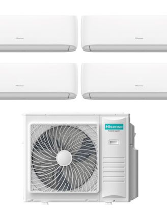 Climatizzatore quadri split Hisense in garanzia