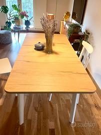Tavolo allungabile in legno