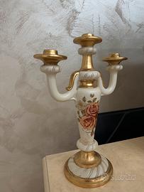 orologio e candelabro via veneto