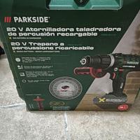Trapano avvitatore e percussione Parkside