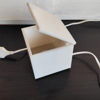 Cubo luce "Cini & Nils" originale - colore bianco
