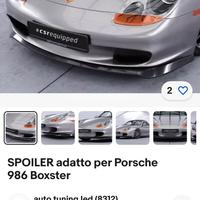 Splitter Lama ant. Porsche Boxster 986 mk.I *NUOVO