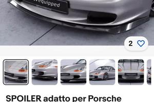 SPOILER Splitter ant. Porsche Boxster 986 *NUOVO