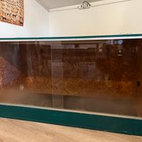 Teca per rettili con accessori