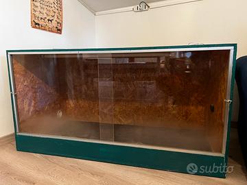 Teca per rettili con accessori