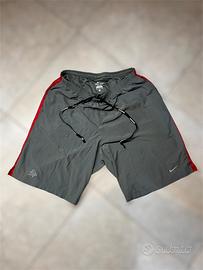Pantaloncini cort nike dri-fit uomo -grigio/rosso