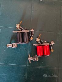 Set 2 macchine a bobina per tatuaggio 