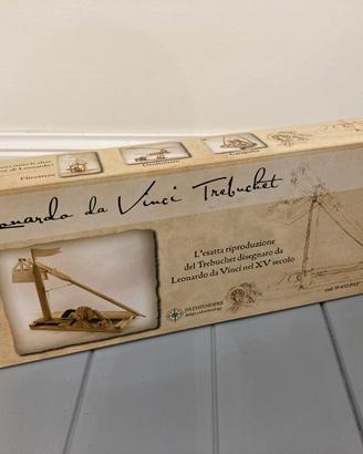 Modellino in legno Leonardo da Vinci Trebuchet.