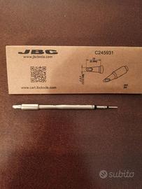 Punta originale saldatore jbc C245931 T245 NUOVA