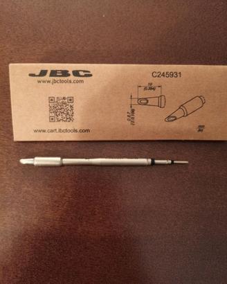 Punta originale saldatore jbc C245931 T245 NUOVA