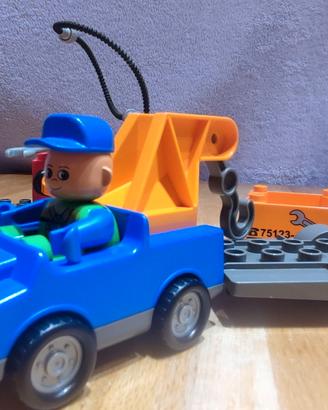 LEGO DUPLO set SOCCORSO STRADALE (vintage)