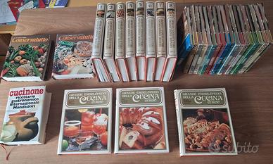 Collezione Libri Cucina Anni 70