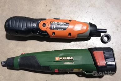 Mini avvitatore e fresetta a batteria per ricambi