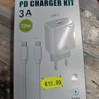 Caricatore 20W USB-C con Cavo Type-C | Ricarica Ra